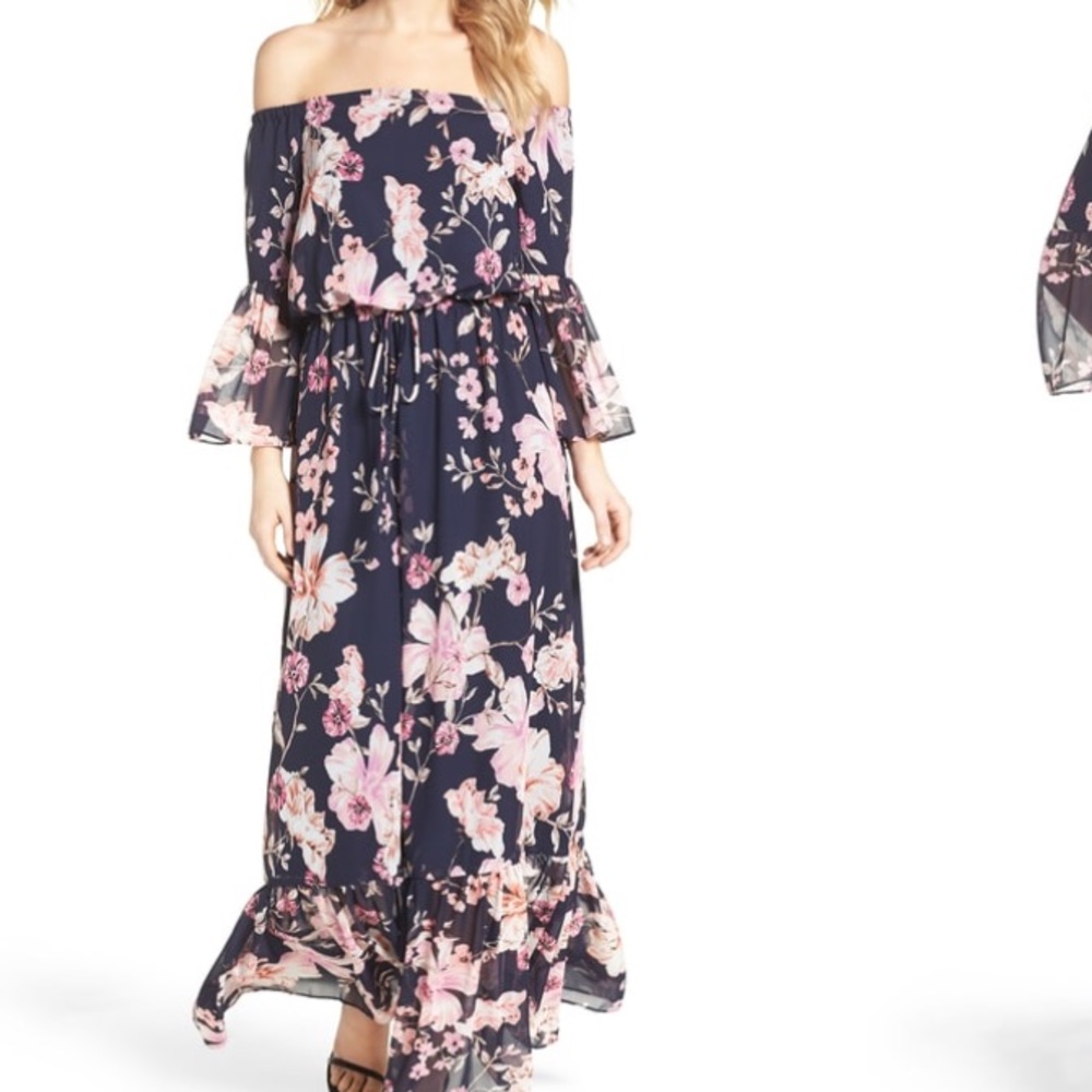 Eliza J Blouson Dress